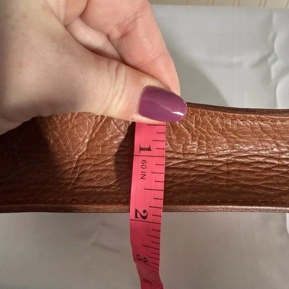Madewell The Simple Pouch Belt Bag Brown Leather Sling Bag Purse Fanny Pack - Picture 14 of 15